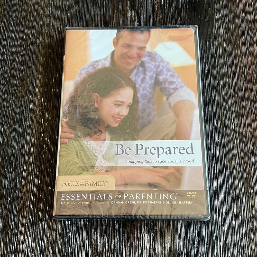 Be Prepared Essentials of Parenting DVD 2011 Focus on the Family Sealed NEW